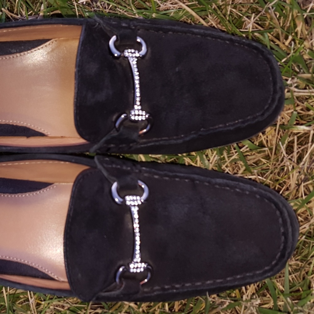 Geox Respira black loafers